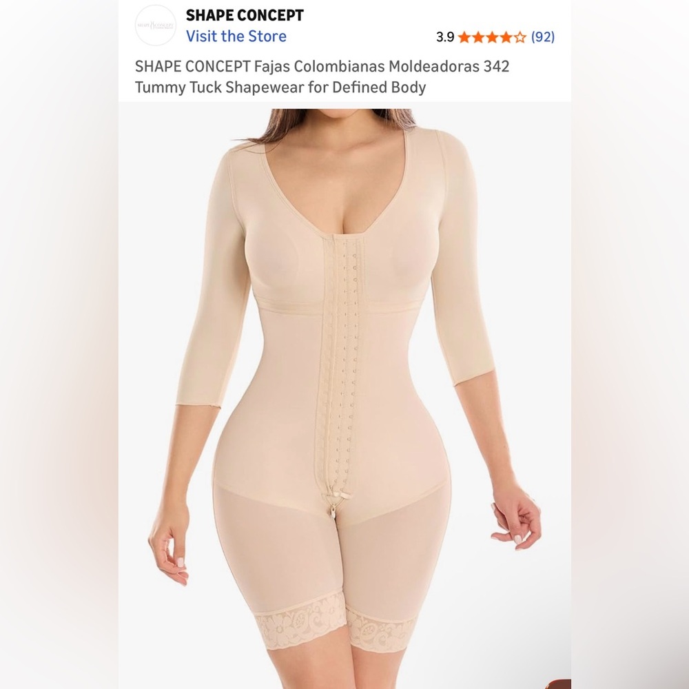 Shape Concept Nude Shapewear Bodysuit